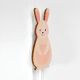 Handcrafted Acacia Wood Rabbit Cabinet Handles Set